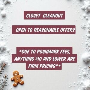 Winter Holiday Closet Cleanout